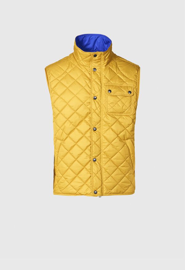 Paul Stuart Diamond Quilted Vest, image 1