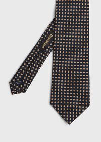 Paul Stuart Mini Stars on Chamois Colored Ground Tie, thumbnail 1