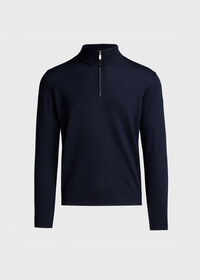 Paul Stuart Merino Wool Quarter Zip Sweater, thumbnail 1
