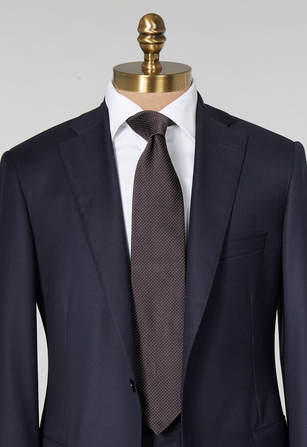 Paul Stuart Micro Jacquard Solid Tie, image 2