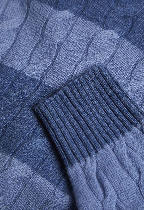 Paul Stuart Cable Knit Crewneck Sweater, image 2