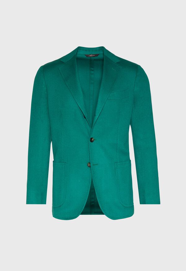 Paul Stuart Green Cashmere Soft Jacket, image 1