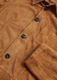 Paul Stuart Suede Shirt Jacket, thumbnail 3