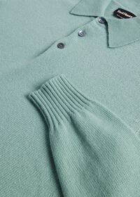 Paul Stuart Cashmere Long Sleeve Polo, thumbnail 9