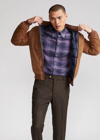Paul Stuart Suede Blouson Jacket, thumbnail 5