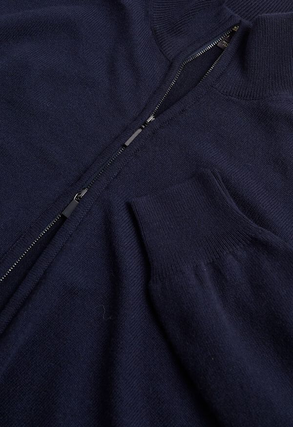 Paul Stuart Cashmere Full Zip Cardigan, image 2