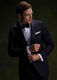 Paul Stuart Piqué Bib Front Cotton Formal Shirt, thumbnail 5