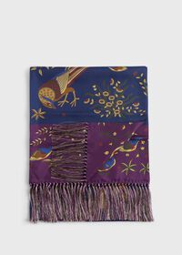 Paul Stuart Silk Bird of Paradise Scarf, thumbnail 1