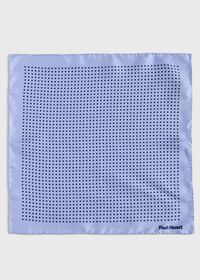 Paul Stuart Printed Silk Dot Pocket Square, thumbnail 2