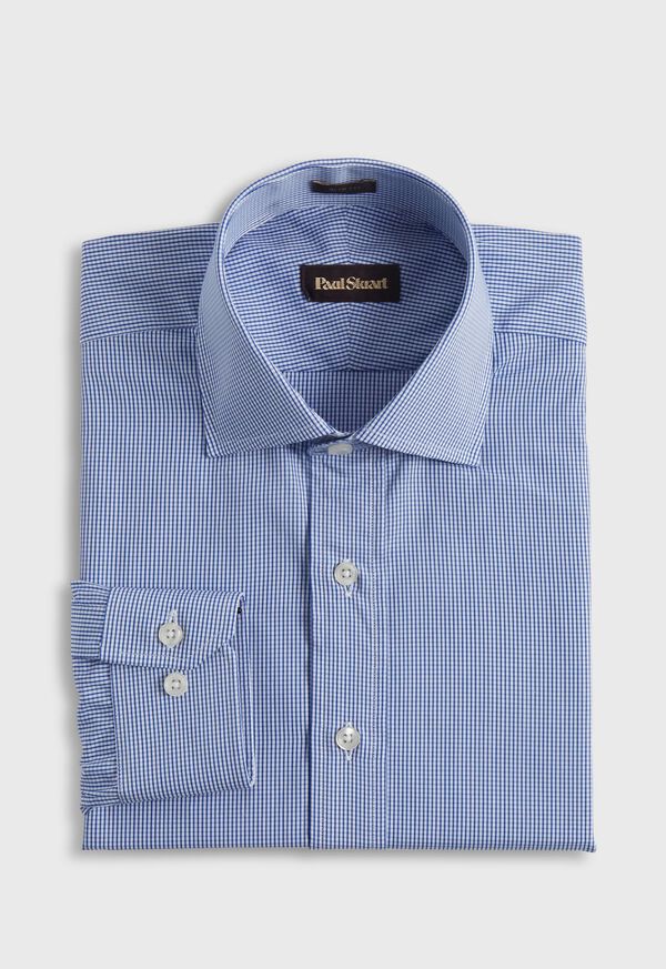 Paul Stuart Micro Gingham Slim Fit Dress Shirt, image 1