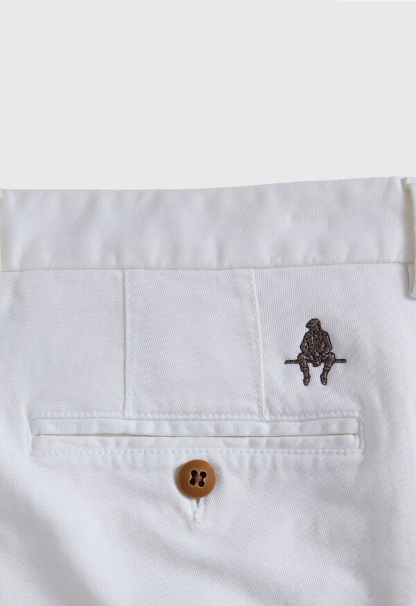 Paul Stuart Cotton Twill Logo Short, image 4