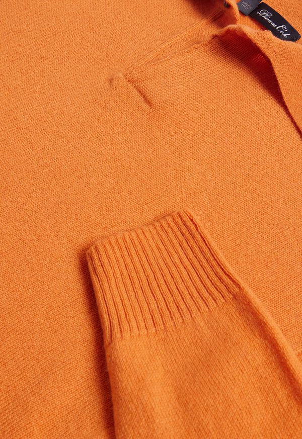 Paul Stuart Cashmere One Button Polo, image 2