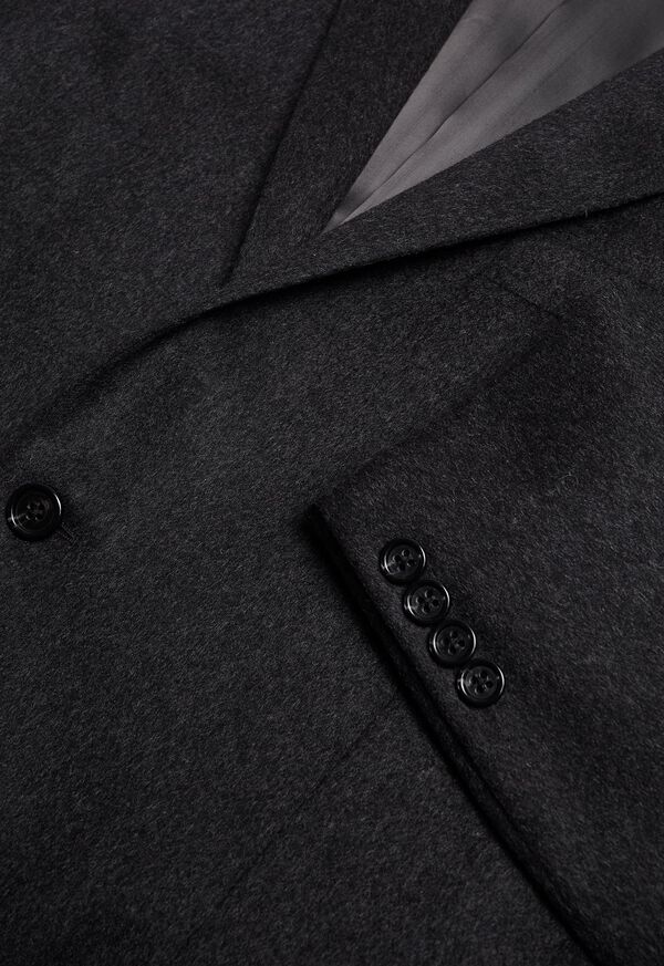 Paul Stuart Charcoal Solid Cashmere Sport Jacket, image 2