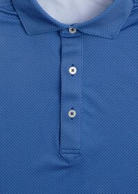 Paul Stuart Mini Diamond Jacquard Performance Polo, thumbnail 2