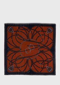 Paul Stuart Belt & Buckle Printed Scarf, thumbnail 3