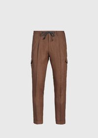 Paul Stuart Linen Cargo Pant, thumbnail 1