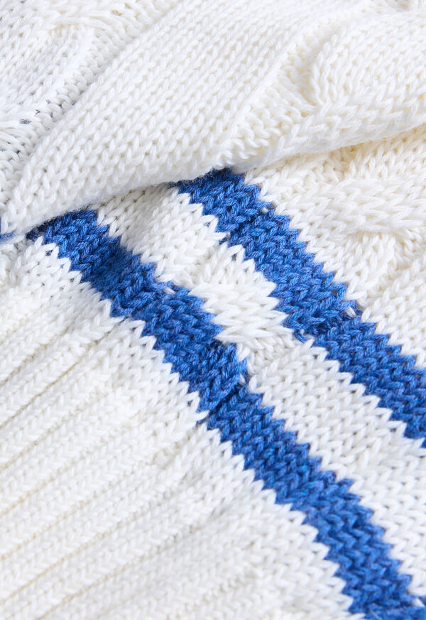 Paul Stuart Cotton Tennis Cardigan, image 4