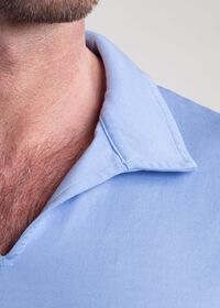 Paul Stuart Open Collar Cotton Polo, thumbnail 2