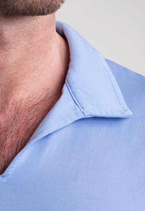 Paul Stuart Open Collar Cotton Polo, image 2