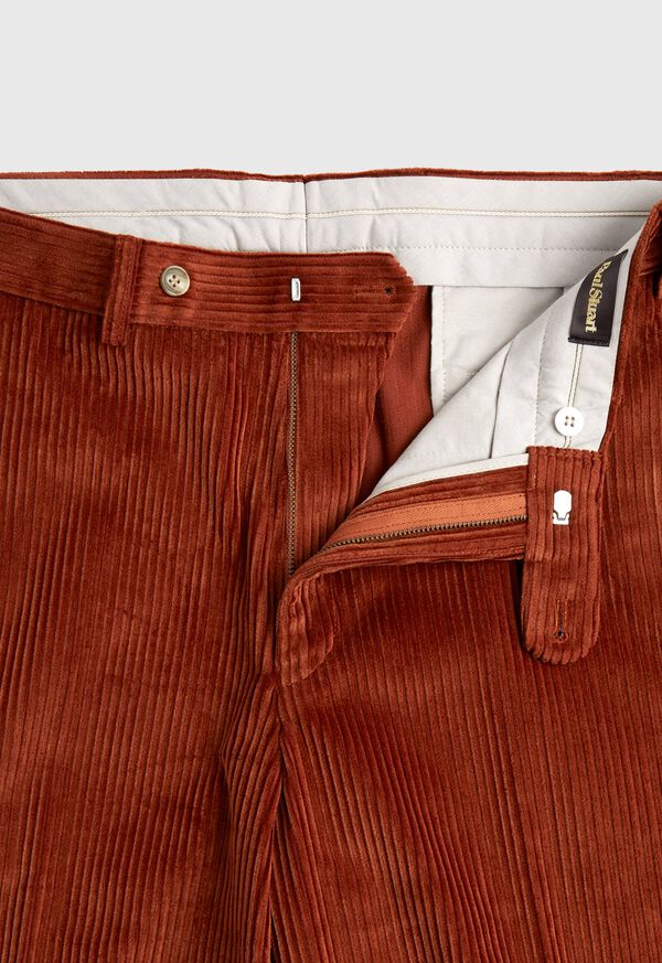 Paul Stuart Rust Wide Wale Pant, image 2