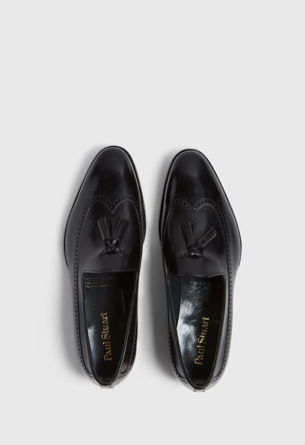Paul Stuart Nabil Leather Wingtip Tassel Loafer, image 2