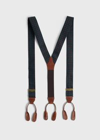 Paul Stuart Mini Medallion Suspenders, thumbnail 1