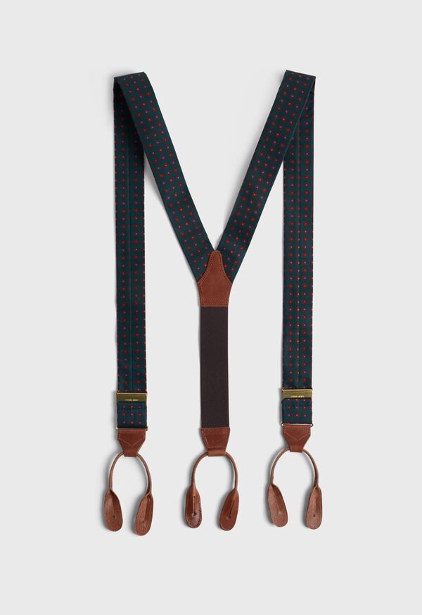 Paul Stuart Mini Medallion Suspenders, image 1