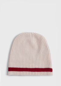 Paul Stuart Contrast Stripe Cashmere Hat, thumbnail 3