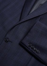 Paul Stuart Navy Plaid Sport Jacket, thumbnail 2