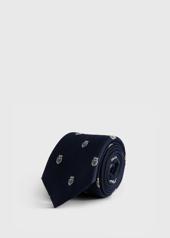 Paul Stuart Wool & Silk Crest Tie