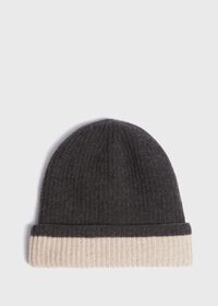 Paul Stuart Reversible Cashmere Knit Hat, thumbnail 1