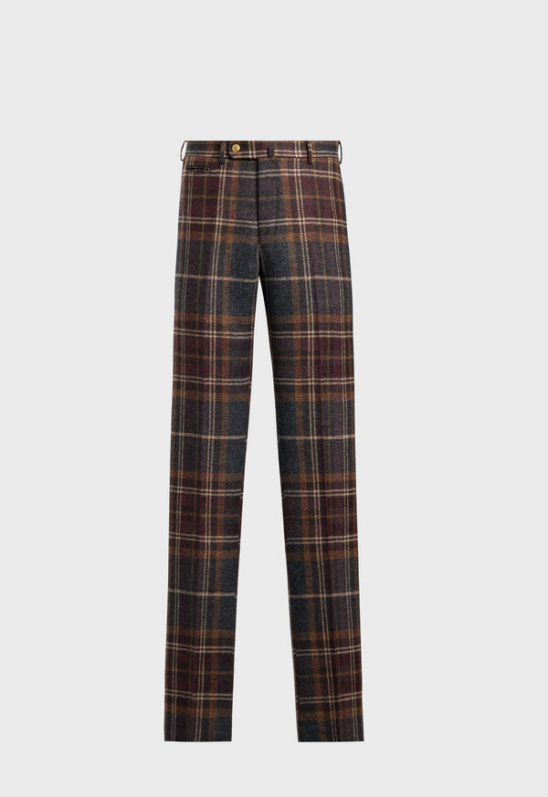 Paul Stuart Shetland Wool Plaid Trouser, image 1