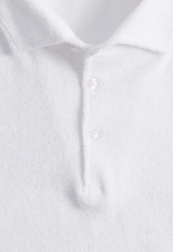 Paul Stuart Terry Cloth Short Sleeve Polo, image 2