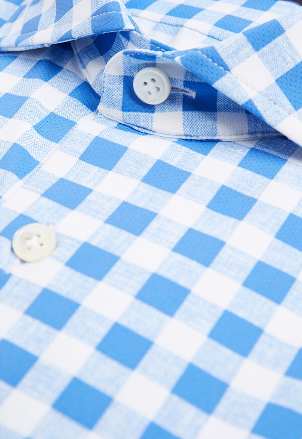 Paul Stuart Gingham Performance Sport Shirt, image 2