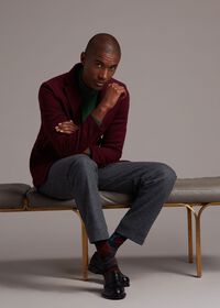 Paul Stuart Five Pocket Carded Jersey Pant, thumbnail 2