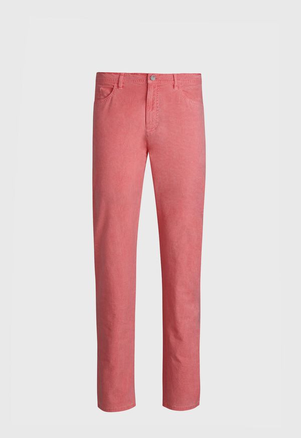 Paul Stuart Five Pocket Cotton & Modal Pant, image 4