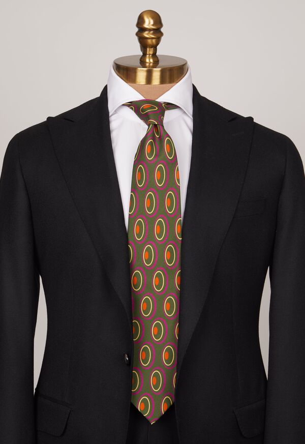 Paul Stuart Silk Circles Tie, image 2