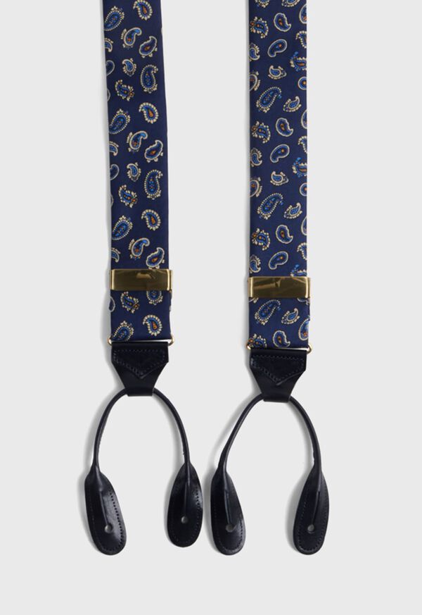 Paul Stuart Tossed Pine Suspenders, image 2