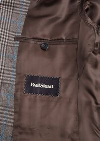 Paul Stuart Phillip Fit Mink Plaid Wool Suit, thumbnail 5