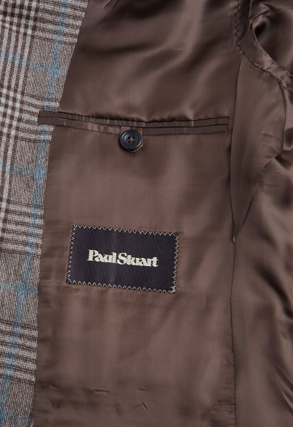 Paul Stuart Phillip Fit Mink Plaid Wool Suit, image 5