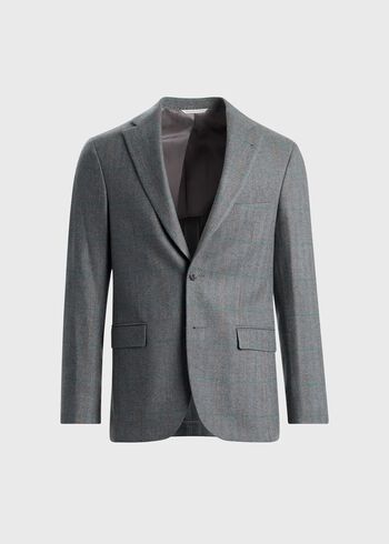 Paul Stuart Cashmere Deco Herringbone Jacket
