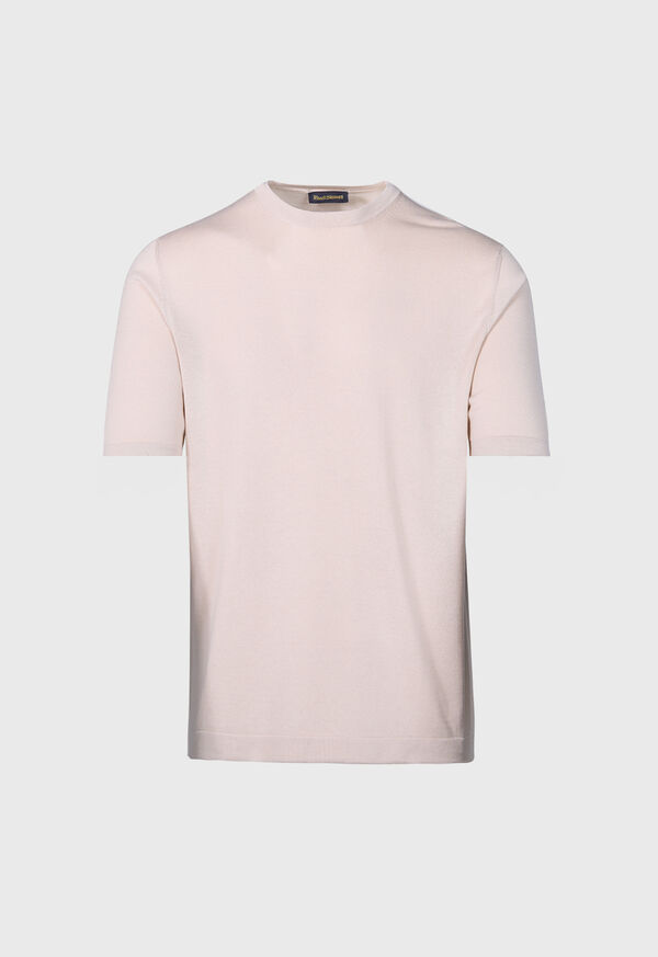 Paul Stuart Silk Short Sleeve T-Shirt, image 1