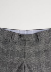 Paul Stuart Grey Glenn Plaid Pant, thumbnail 2