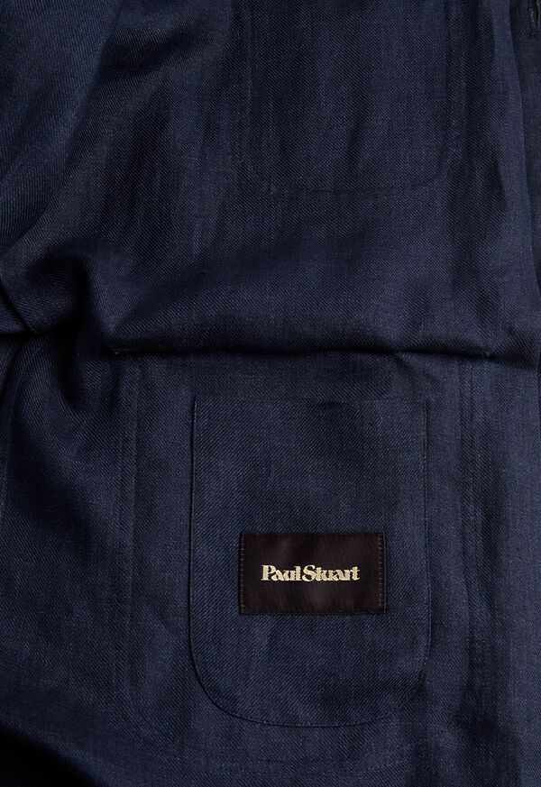 Paul Stuart Linen Safari Shirt Jacket, image 3