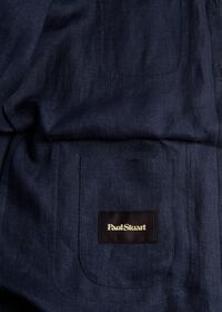Paul Stuart Linen Safari Shirt Jacket, thumbnail 3