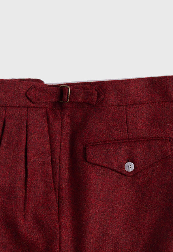 Paul Stuart Shetland Wool French Pleat Trouser, image 3
