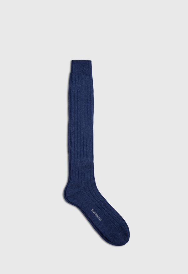 Paul Stuart Cashmere Ribbed Sock, image 1