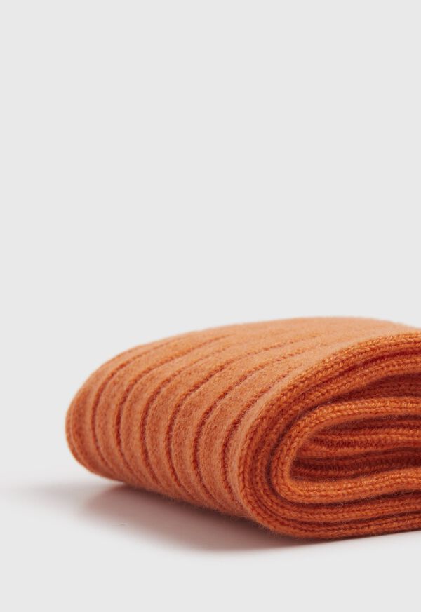 Paul Stuart Cashmere Ribbed Sock, image 2