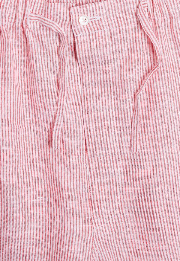 Paul Stuart Stripe Linen Lounge Pant, image 2