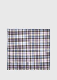 Paul Stuart Plaid Pocket Square, thumbnail 2